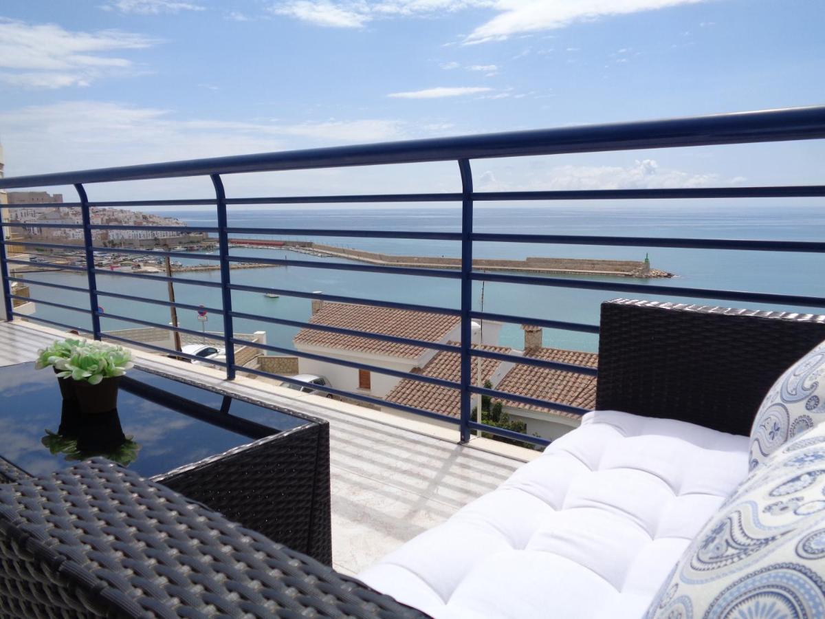 Ada Calypso Apartamento, frente al mar y castillo Peñíscola Exterior foto